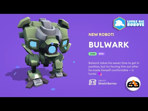 Bulwark Purchased + Gameplay - Little Big Robots