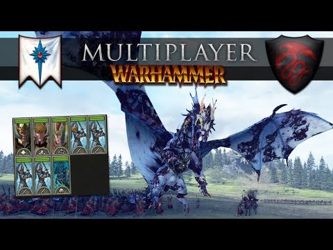 Star and Sword - High Elves Build (Total War: Warhammer Online Battle #288)