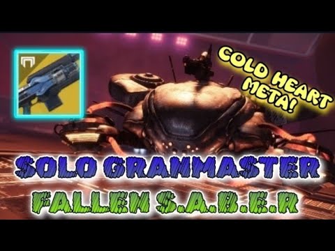 Solo GM Fallen Saber with ColdHeart - Arc Warlock - DESTINY2