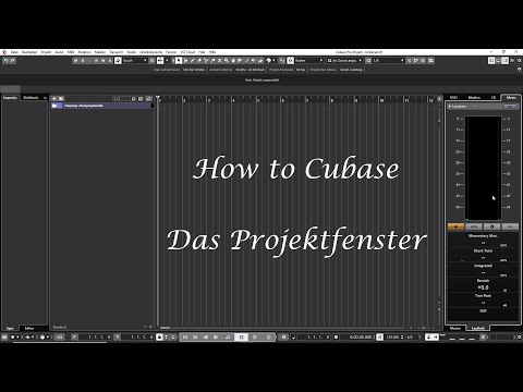 How to Cubase: Das Projektfenster