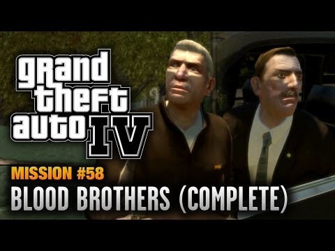 GTA 4 - Mission #58 - Blood Brothers [Complete] (1080p)