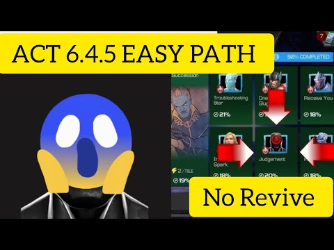 MCOC ACT 6.4.5 EASY PATH #marvel #thronebreaker #gaming #youtubevideos 