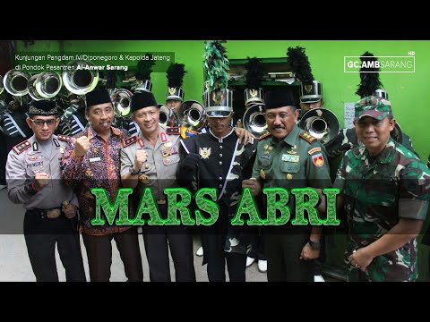 Mars Abri | Kunjungan Pangdam IV/Diponegoro & Kapolda Jateng di PP. Al-Anwar Sarang