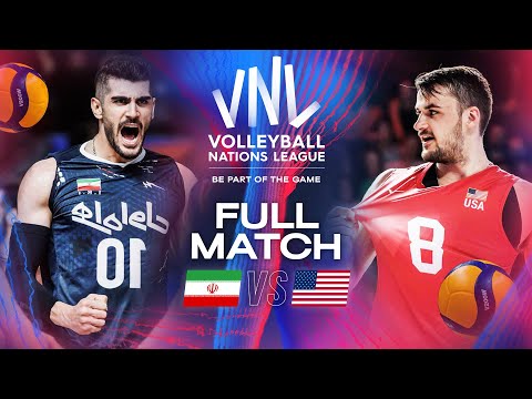 When Iran SHOCKED the USA! 😳 - USA vs. Iran | VNL 2024 - Full Match | Week 3
