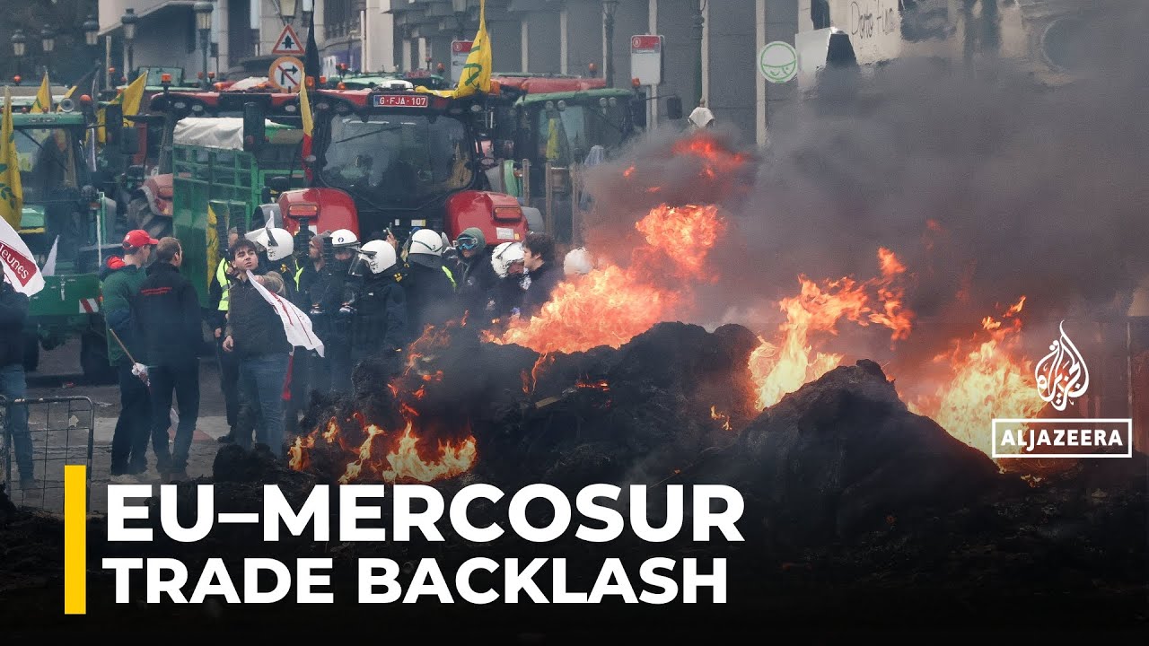 EU-Mercosur trade deal delayed amid farmer and environmental opposition