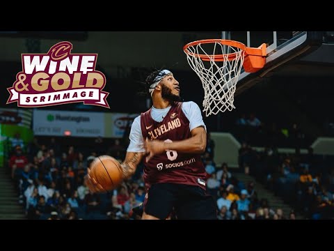 Cavs 2022 Wine & Gold Scrimmage Dunk Contest
