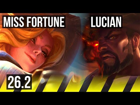 MISS FORTUNE & Neeko vs LUCIAN & Nami (ADC) | 5k gold comeback | NA Challenger | 26.2