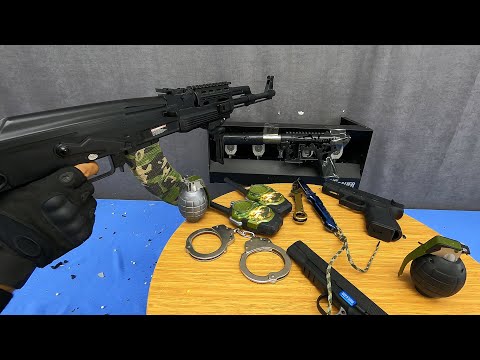 Breaking Tec 9 Black Editon With Arisoft Aeg D92 -  Smash the Guns