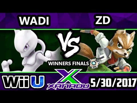 S@X 204 - Wadi (Mewtwo) Vs. InC|ZD (Fox) - SSB4 Winners Finals - Smash 4 - Smash for Wii U.