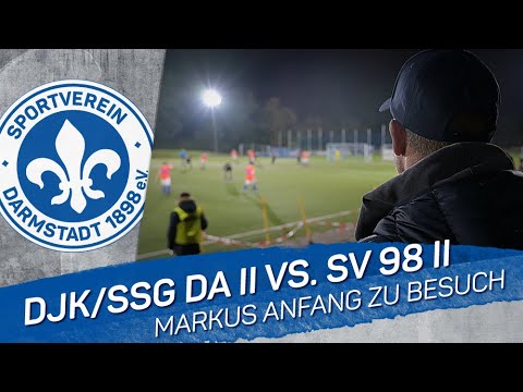 Darmstadt 98 | SV 98 II vs. DJK SSG: Markus Anfang zu Besuch