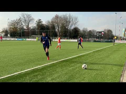 SV Loosdrecht 1 tegen HVC 1 op 8 november 2025