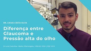Dr. Lucas | Diferença entre Glaucoma e Pressão alta do olho