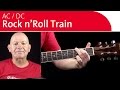 How to Play Rock n Roll Train on Guitar - Angus ...
