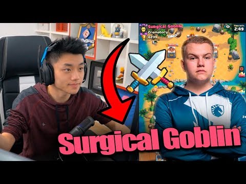 TIVE MINHA "REVANCHE" CONTRA O SURGICAL GOBLIN NO PUSH!! CLASH ROYALE