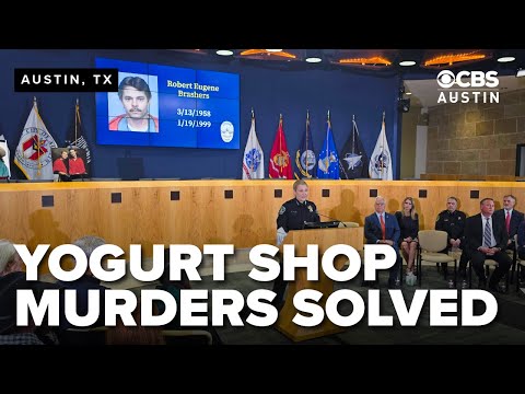 FULL PRESS CONFERENCE: Yogurt shop cold case murders solved after 34 years
