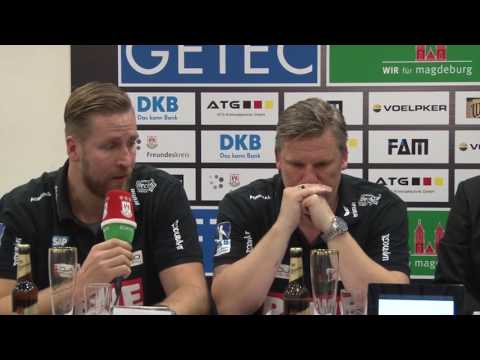 26.12.2016 Die PK nach dem Spiel SCM - RN-L