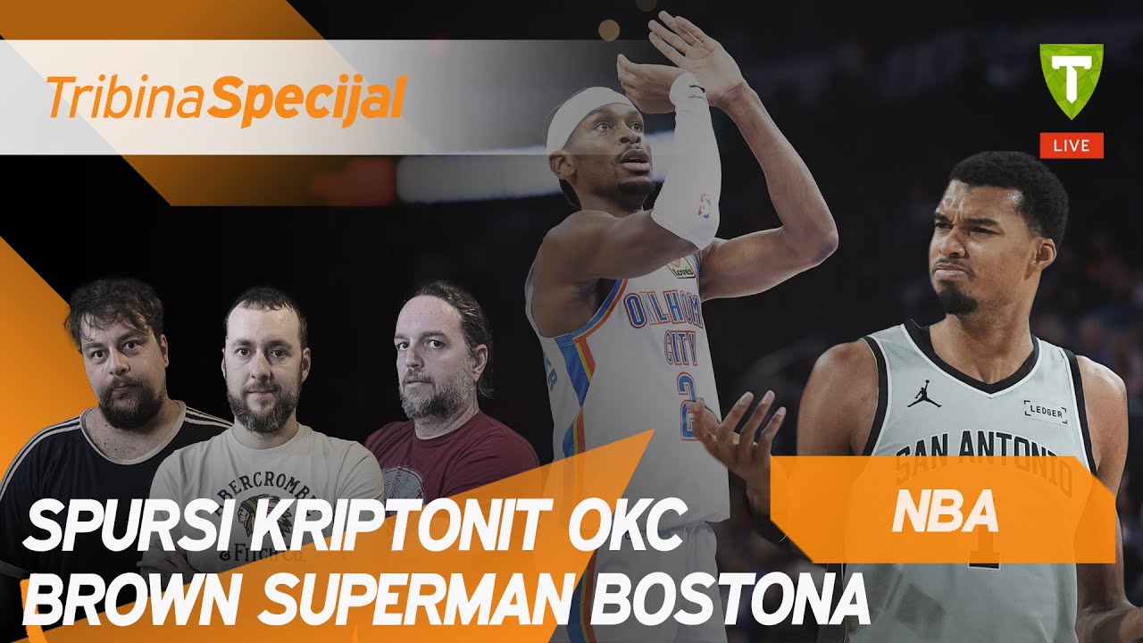 Spursi - Oklahomin kriptonit, Brown - Bostonov Superman I Tribina NBA