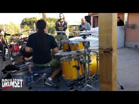 Derek Roddy, drum clinic