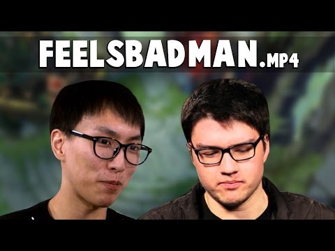 feelsbadman.mp4 | Funny LoL Series #45 (ft.Doublelift, Dyrus, Krepo, Imaqtpie, Nightblue3..)
