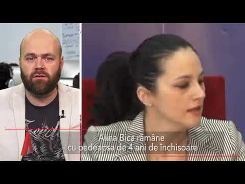 Stiri Mediafax 27 Noiembrie - Alina Bica, 4 ani de închisoare