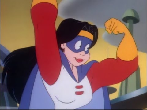 Female Muscle clip 214 - Darkwing Duck