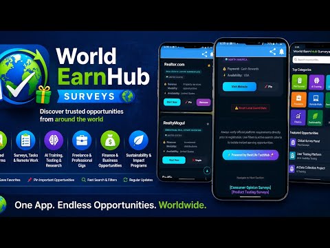 World EarnHub Surveys video thumbnail