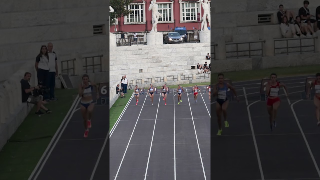 Vittoria Fontana Wins the Rome Sprint Festival (11.44s)