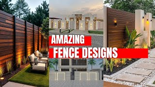 FENCE DESIGN /MODERN FENCE DESIGN