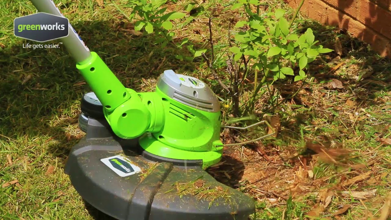 greenworks 5.5 a 15 string trimmer