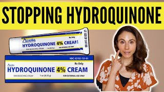 Do you need to STOP HYDROQUINONE? 🤔 Dermatologist @DrDrayzday