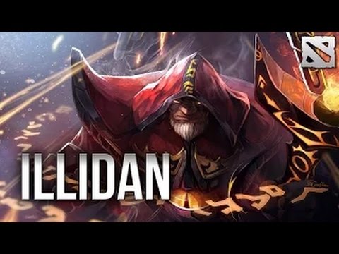 IllidanSTR Warlock | Ranked Gameplay Dota 2 | Dendi Stream