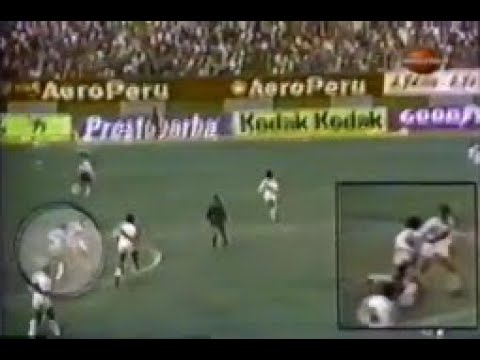 Reyna's marking of Maradona (Peru 1 - Argentina 0) 1985