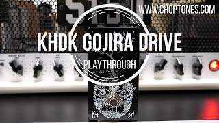 Video thumbnail for KHDK Gojira Drive | Playthrough Demo (feat. Mesa Dual Rectifier & EVH 5150 Iconic) by ChoptonesOfficial