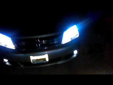 2013 dodge avenger sxt led at night