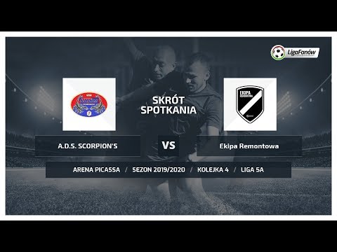 Liga Fanów: A.D.S. SCORPION'S - Ekipa Remontowa ( Jesień 2019 )