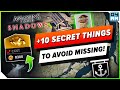 +10 SECRETS To Avoid Missing After +100 Hours in Assassin's Creed Shadows
