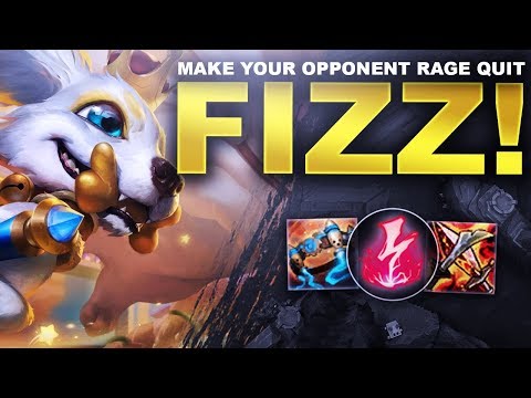 HOW TO MAKE YOUR OPPONENT RAGE QUIT! FIZZ! - League & Chill | League of Legends