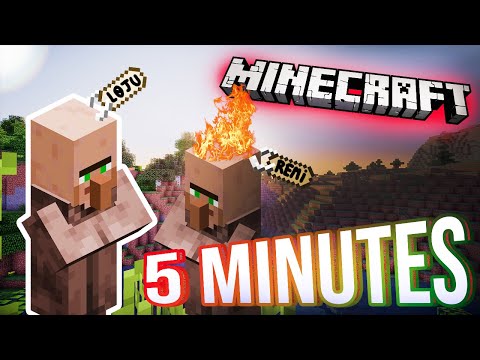RÉSUMÉ MINECRAFT EN 5 MINUTES !