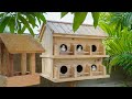 Build Two Story Pigeon Cage and House