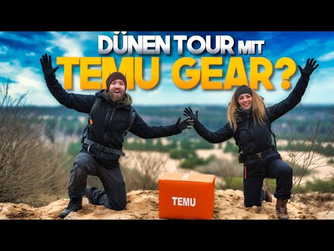 TEMU TOUR in den DÜNEN mit NEUER AUSRÜSTUNG – 20 Gadgets für 125€
