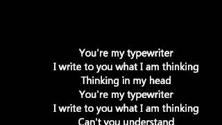 Alicia keys- Typewriter lyrics