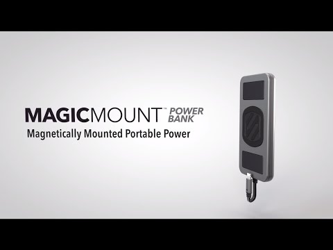 MagicMount™ PowerBank - Magnetically Mounted Portable Power for Lightning and Micro USB Devices