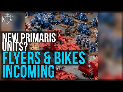 New Primaris Flyer/Speeder & Bikes Leaked?! Let's Talk PIXELS.