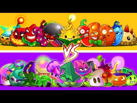 Team BOOMB vs MAGIC Plants - Who Will Win? - PvZ 2 Team Plant vs Team Plant