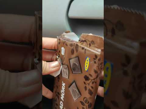 CHOKLAD MÖRK DARK CHOCOLATE BAR #shorts