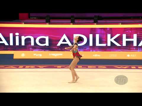 ADILKHANOVA Alina (KAZ) - 2019 Rhythmic Worlds, Baku (AZE) - Qualifications Ball