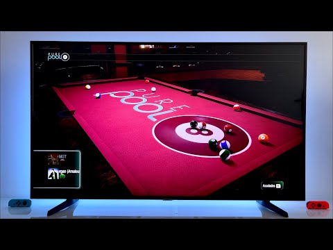 Pure Pool 8 | Nintendo Switch dock mode gameplay | 4K TV