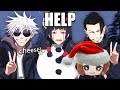 Gojo And Geto Celebrate Christmas