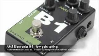 Video thumbnail for AMT Electronics B1 - Rock settings by Andrea Maria Corrado