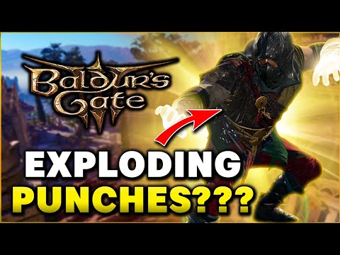 Way Of The Open Hand Monk - ALL Attacks And Abilities - Baldur's Gate 3 Subclass Guide